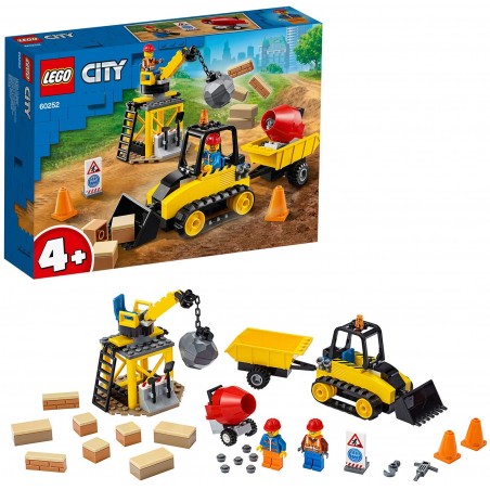 LEGO 60252 CITY GREAT VEHICLES BULLDOZER DA CANTIERE