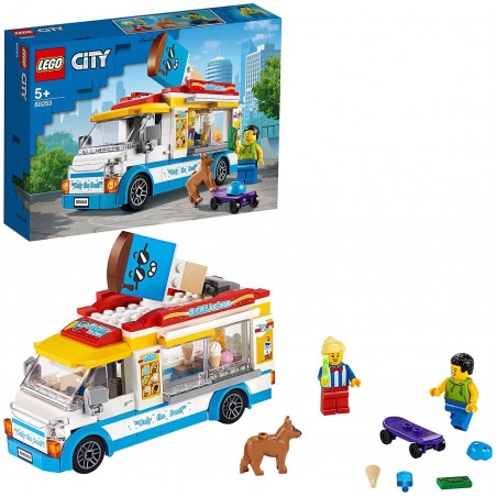 LEGO 60253 CITY FURGONE DEI GELATI PEZZI 200