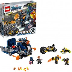 LEGO 76143 MARVEL SUPERHEROS AVENGERS  ATTACCO DEL CAMION