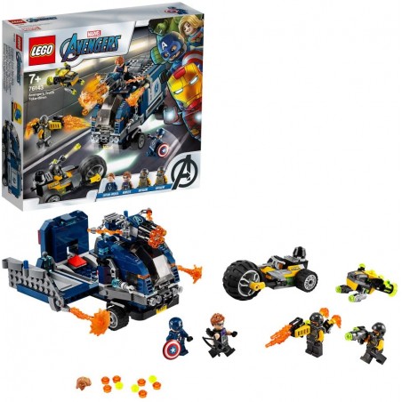 LEGO 76143 MARVEL SUPERHEROS AVENGERS  ATTACCO DEL CAMION
