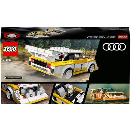 LEGO 76897 SPEED CHAMPIONS 1985 AUDI  SPORT QUATTRO S1