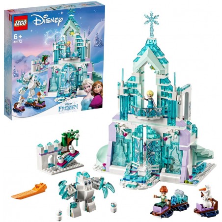 LEGO 43172 DISNEY PRINCESS IL MAGICO  CASTELLO DI ELSA - PEZZI 701