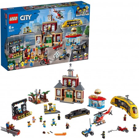 LEGO 60271 CITY PIAZZA PRINCIPALE  - PEZZI 1517