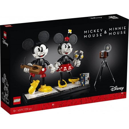 LEGO 43179 PERSONAGGI TOPOLINO E MINNIE COSTRUIBILI DISNEY - PEZZI 1739