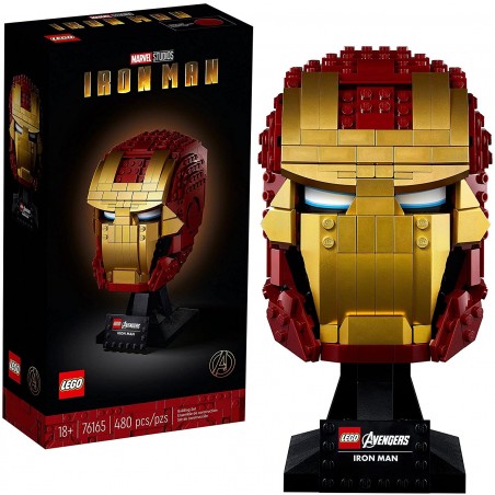 LEGO 76165 SUPER HERO CASCO DI IRON MAN MARVEL STUDIOS