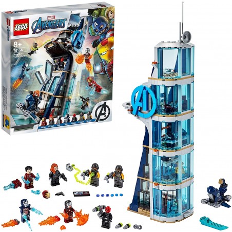 LEGO 76166 SUPER HEROES AVENGERS  BATTAGLIA SULLA TORRE 