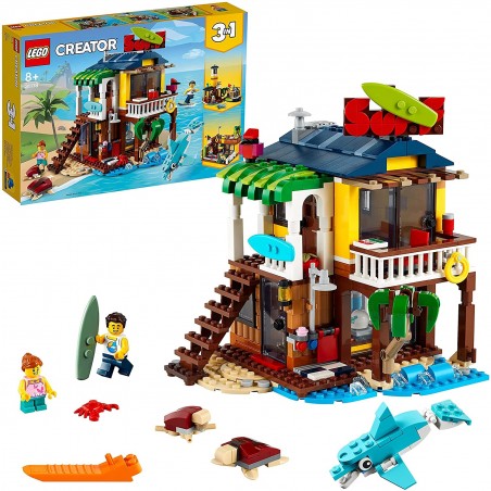 LEGO 31118 CREATOR 3 IN 1 SURFER BEACH HOUSE 