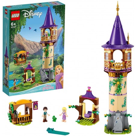 LEGO 43187 DISNEY PRINCESS LA TORRE DI  RAPUNZEL - PEZZI 369 