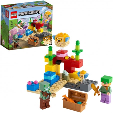 LEGO 21164 MINECRAFT LA BARRIERA  CORALLINA