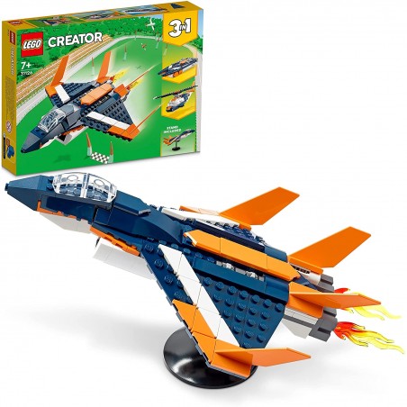 LEGO 31126 CREATOR 3 IN 1 JET SUPERSONIC O
