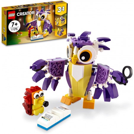 LEGO 31125 CREATOR 3 IN 1 CREATURE DELLA FORESTA FANTASY