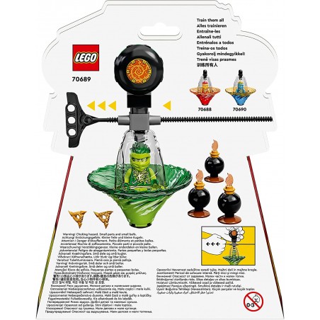 LEGO 70689 NINJAGO ADDESTRAMENTO NINJA  DI SPINJITZU CON LLOYD