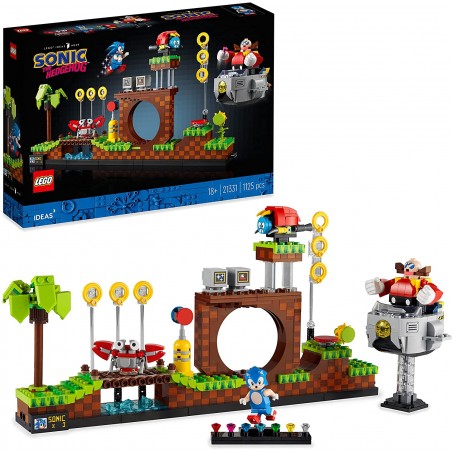 LEGO IDEAS 21331 SONIC THE HEDGEHOG GREEN HILL ZONE