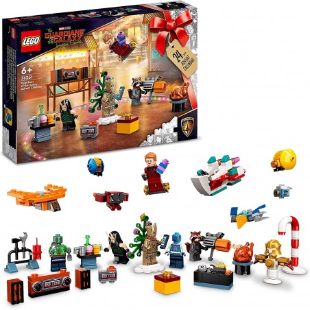 LEGO 76231 MARVEL CALENDARIO DELL  AVVENTO GUARDIANI DELLA GALASSIA 2022