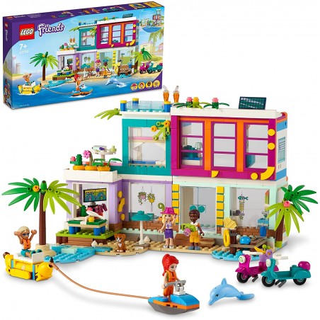 LEGO 41709 FRIENDS CASA DELLE VACANZE SU LLA SPIAGGIA