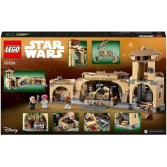 LEGO 75326 STAR WARS LA SALA DEL TRONO  DI BOBA FETT