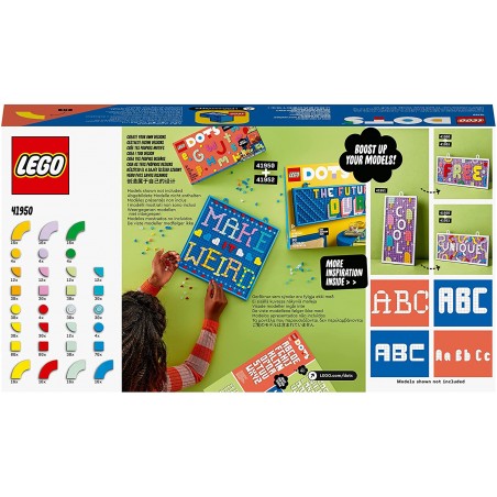 LEGO 41950 DOTS MEGA PACK LETTERE E CARA TTERI