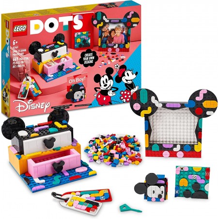 LEGO 41964 DOTS DISNEY IL KIT BACK TO  SCHOOL DI TOPOLINO E MINNIE