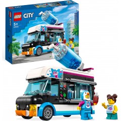 LEGO 60384 CITY IL FURGONCINO DELLE GRANITE DEL PINGUINO