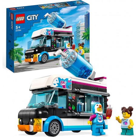 LEGO 60384 CITY IL FURGONCINO DELLE GRANITE DEL PINGUINO