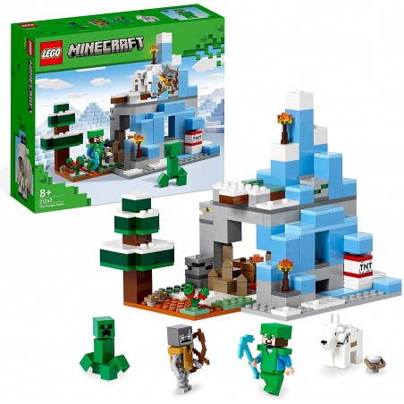 LEGO 21243 MINECRAFT I PICCHI GHIACCIATI 
