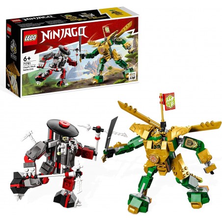 LEGO 71781 NINJAGO MECH DA BATTAGLIA DI LLOYD EVOLUTION