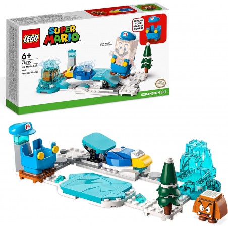 LEGO 71415 SUPER MARIO COSTUME MARIO GHIACCIO E MONDO GHIACCIATO