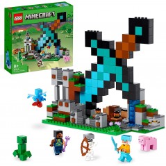 LEGO 21244 MINECRAFT L AVAMPOSTO DELLA SPADA