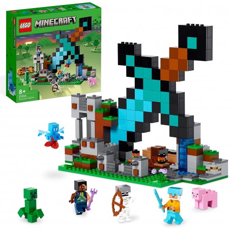 LEGO 21244 MINECRAFT L AVAMPOSTO DELLA SPADA