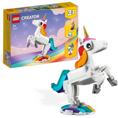 LEGO 31140 CREATOR UNICORNO MAGICO 