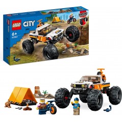 LEGO 60387 CITY AVVENTURE SUL  FUORISTRADA 4X4