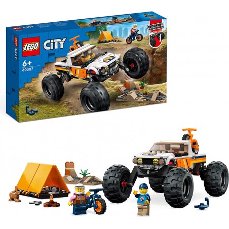 LEGO 60387 CITY AVVENTURE SUL  FUORISTRADA 4X4