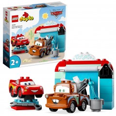 LEGO 10996 DUPLO DIVERTIMENTO ALL AUTOLAVAGGIO CON SAETTA MCQUEEN 