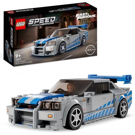 LEGO 76917 SPEED CHAMPIONS 2 FAST 2 FURIOUS NISSAN SKYLINE GT R R34