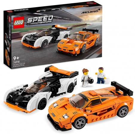 LEGO 76918 SPEED CHAMPION MCLAREN SOUL GT E MCLAREN F1 LM