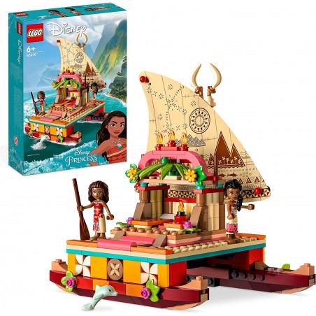LEGO 43210 DISNEY PRINCESS LA BARCA A VELA DI VAIANA
