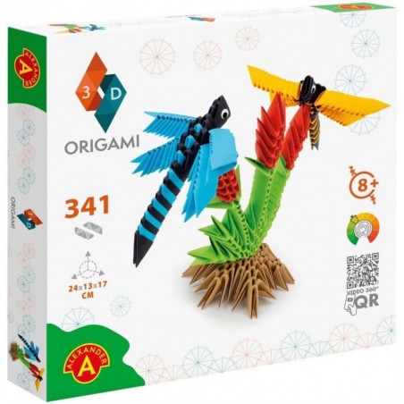 ORIGAMI 3D LIBELLULA 341 PEZZI KREATIVA