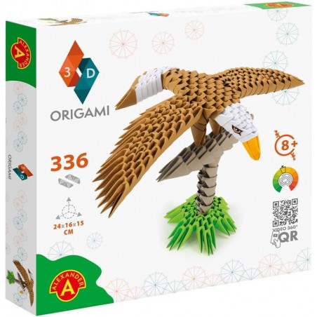 ORIGAMI 3D AQUILA 336 PEZZI KREATIVA
