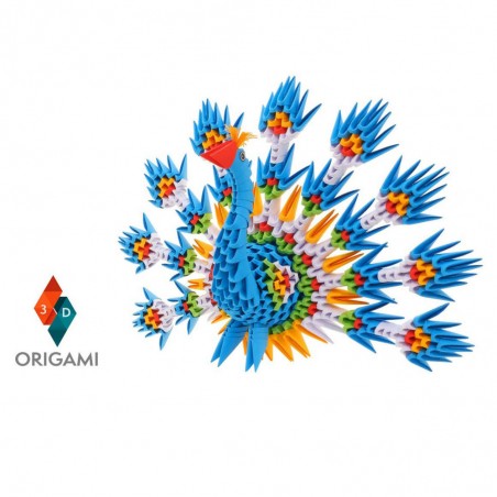 ORIGAMI 3D PAVONE 549 PEZZI ALEXANDER 