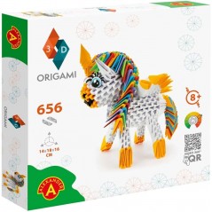 ORIGAMI 3D UNICORNO 656 PEZZI KREATIVA