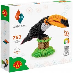 ORIGAMI 3D TUCANO 752 PEZZI  