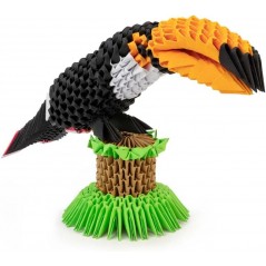 ORIGAMI 3D TUCANO 752 PEZZI  