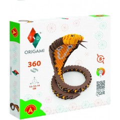 ORIGAMI 3D COBRA 360 PEZZI KREATIVA