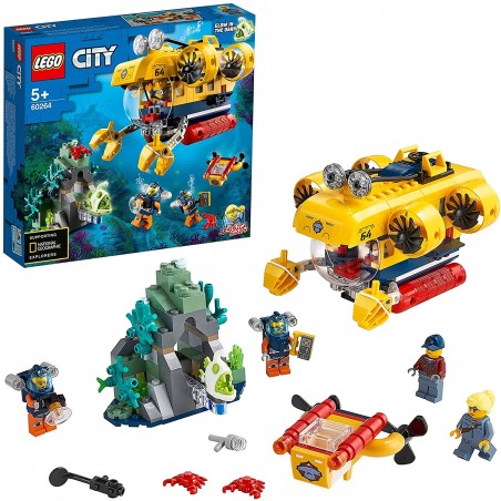 LEGO 60264 CITY OCEAN SOTTOMARINO  ESPLORAZIONE OCEANICA