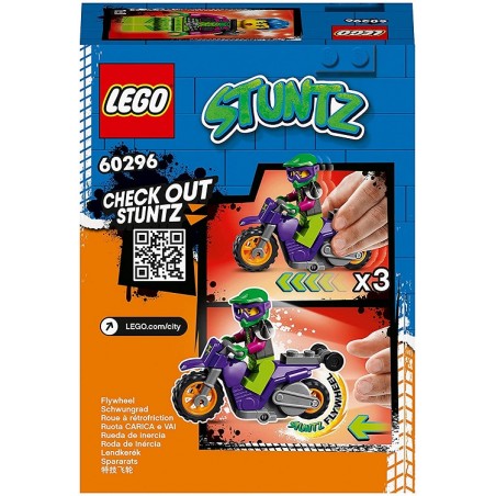LEGO CITY STUNZ 60296 STUNT BIKE IN  IMPENNATA