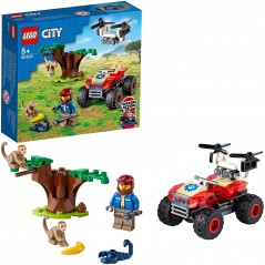LEGO 60300 CITY WILDLIFE ATV DI SOCCORSO ANIMALE