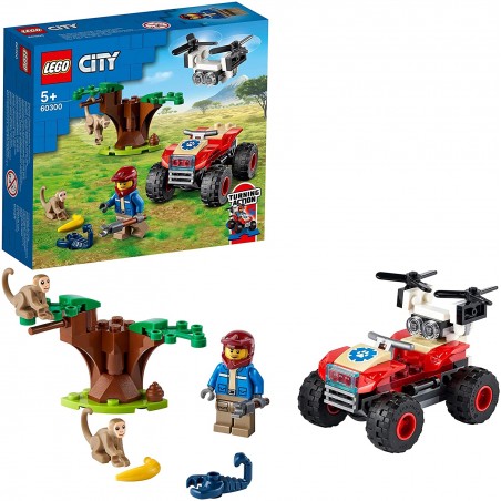 LEGO 60300 CITY WILDLIFE ATV DI SOCCORSO ANIMALE