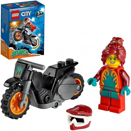 LEGO CITY STUNTZ 60311 STUNT BIKE ANTINCENDIO