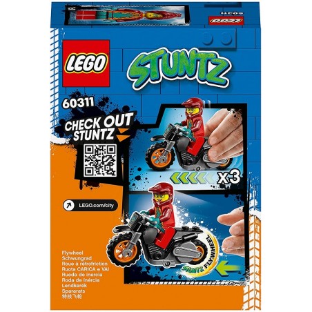 LEGO CITY STUNTZ 60311 STUNT BIKE ANTINCENDIO