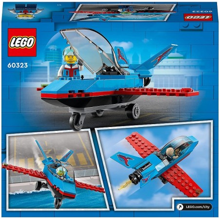 LEGO CITY 60323 AEREO ACROBATICO 
